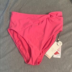 NWT! Calia Vibrant Pink Bikini Bottom size small